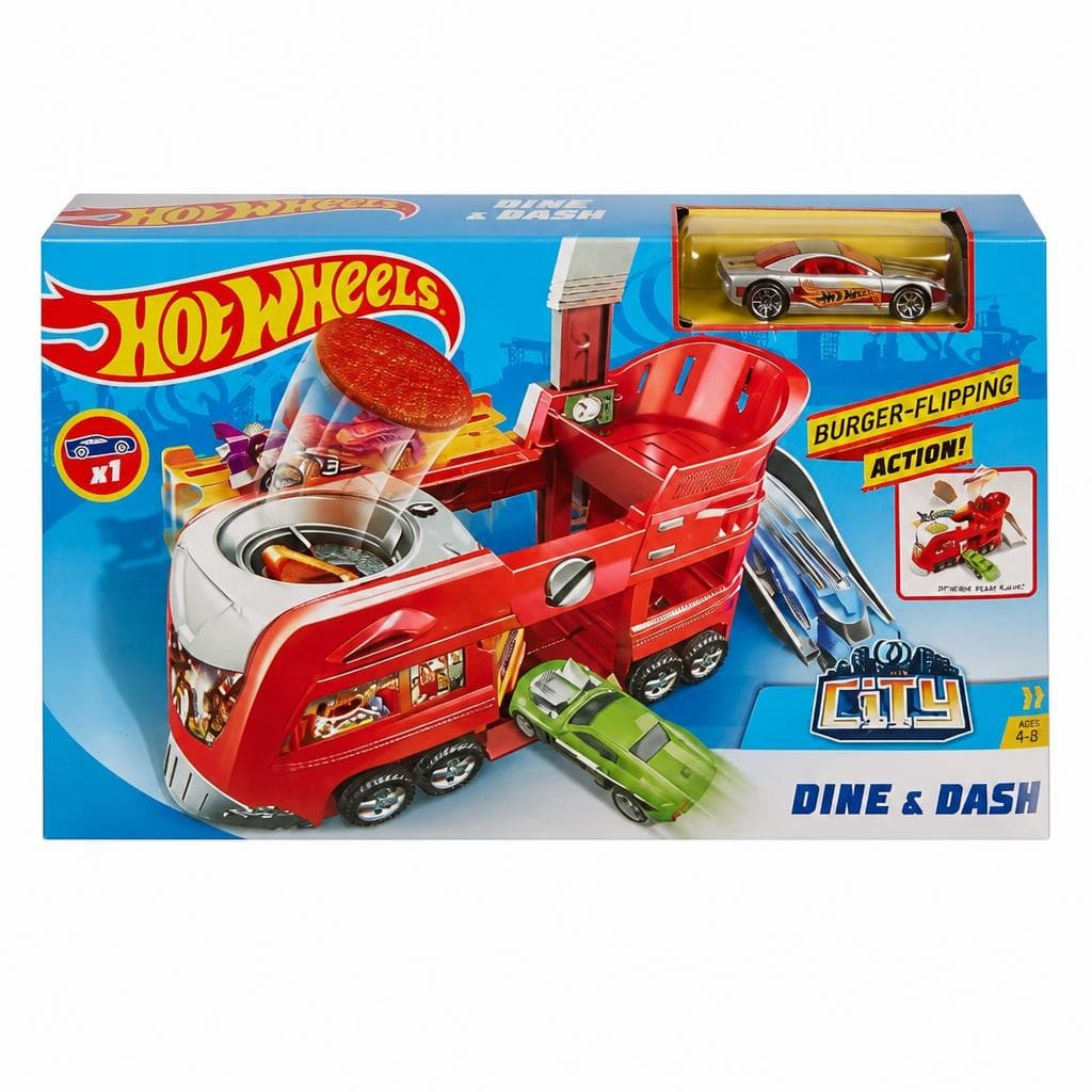 Hot Wheels igralni komplet 3 v 1 Akcija v trgovini Tedi