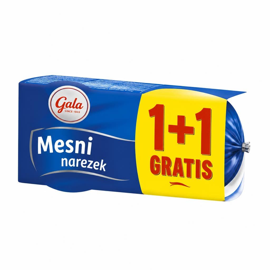 Mesni narezek Gala 2x 150 g Akcija v trgovini E.Leclerc