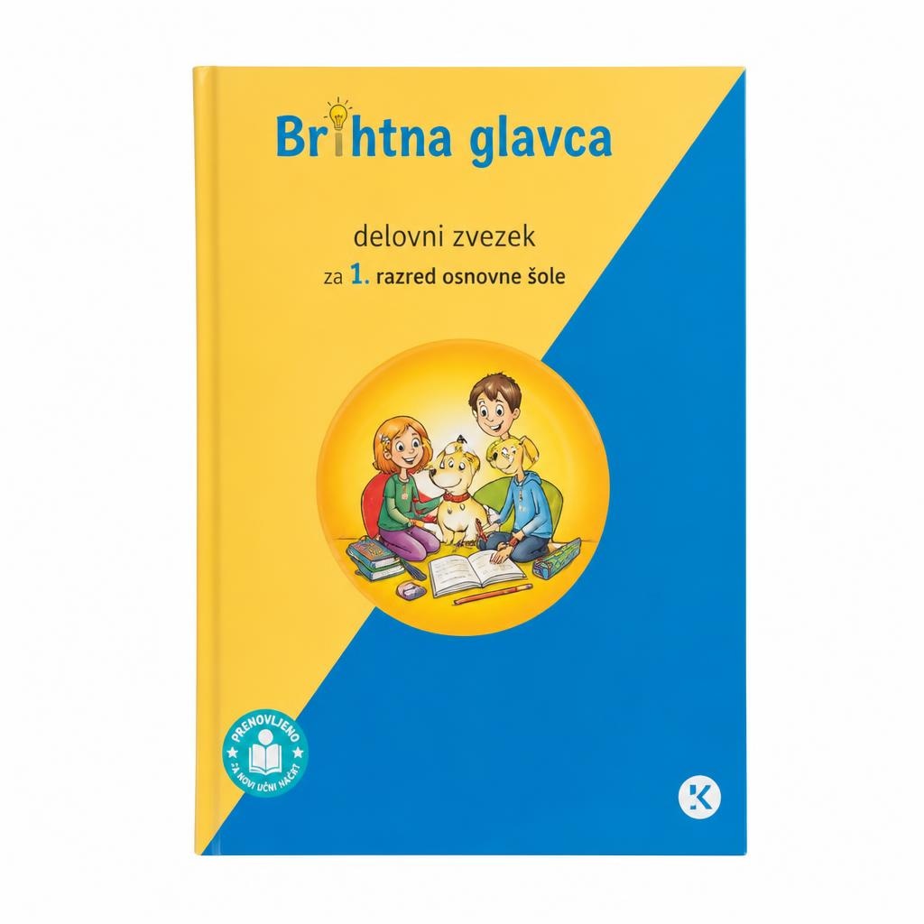 Brihtna glavca delovni zvezek Akcija v trgovini Lidl