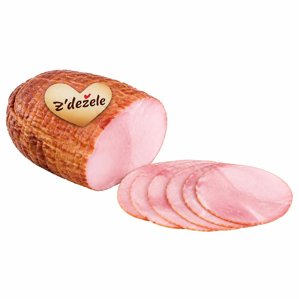 Z'dežele Pečena šunka 100 g Akcija v trgovini Tuš