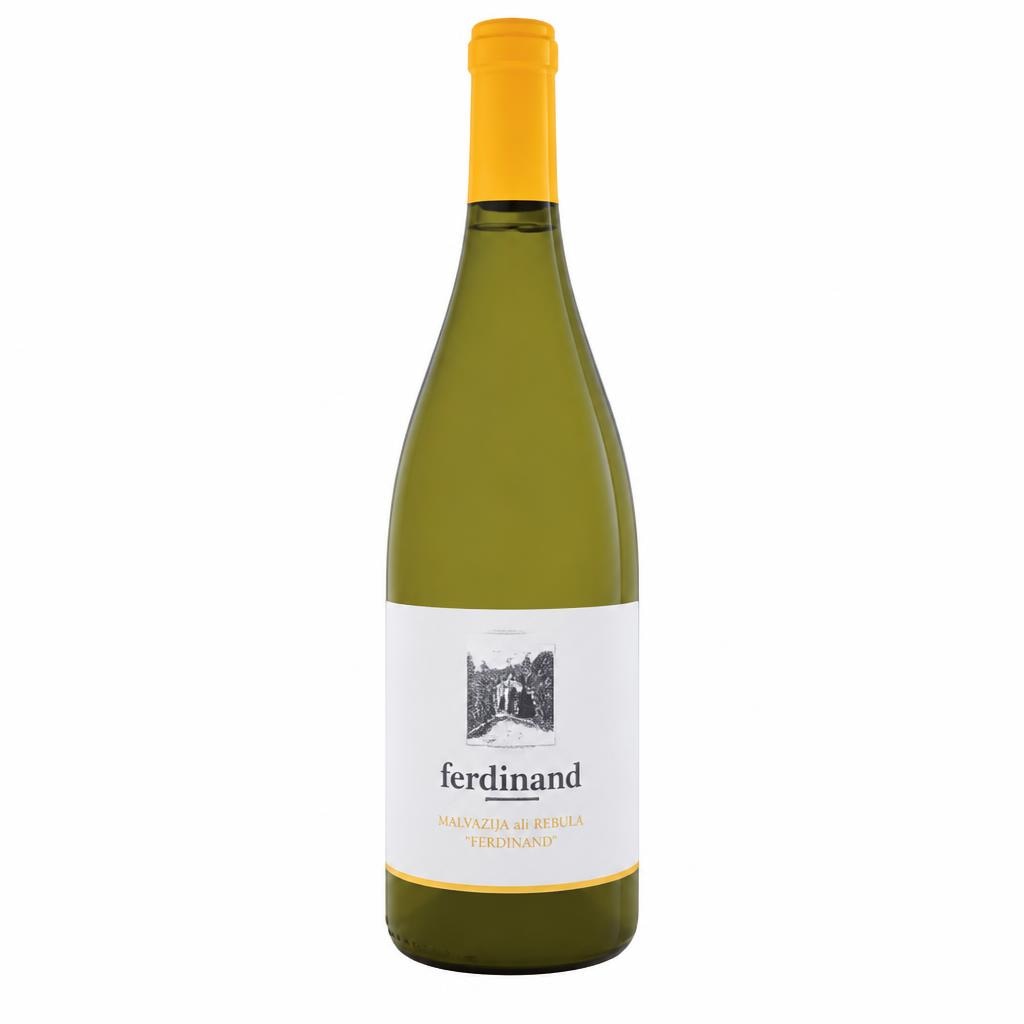 Kakovoatno vino ZGP malvazija ali rebula "Ferdinand" 0,75 l Akcija v trgovini E.Leclerc