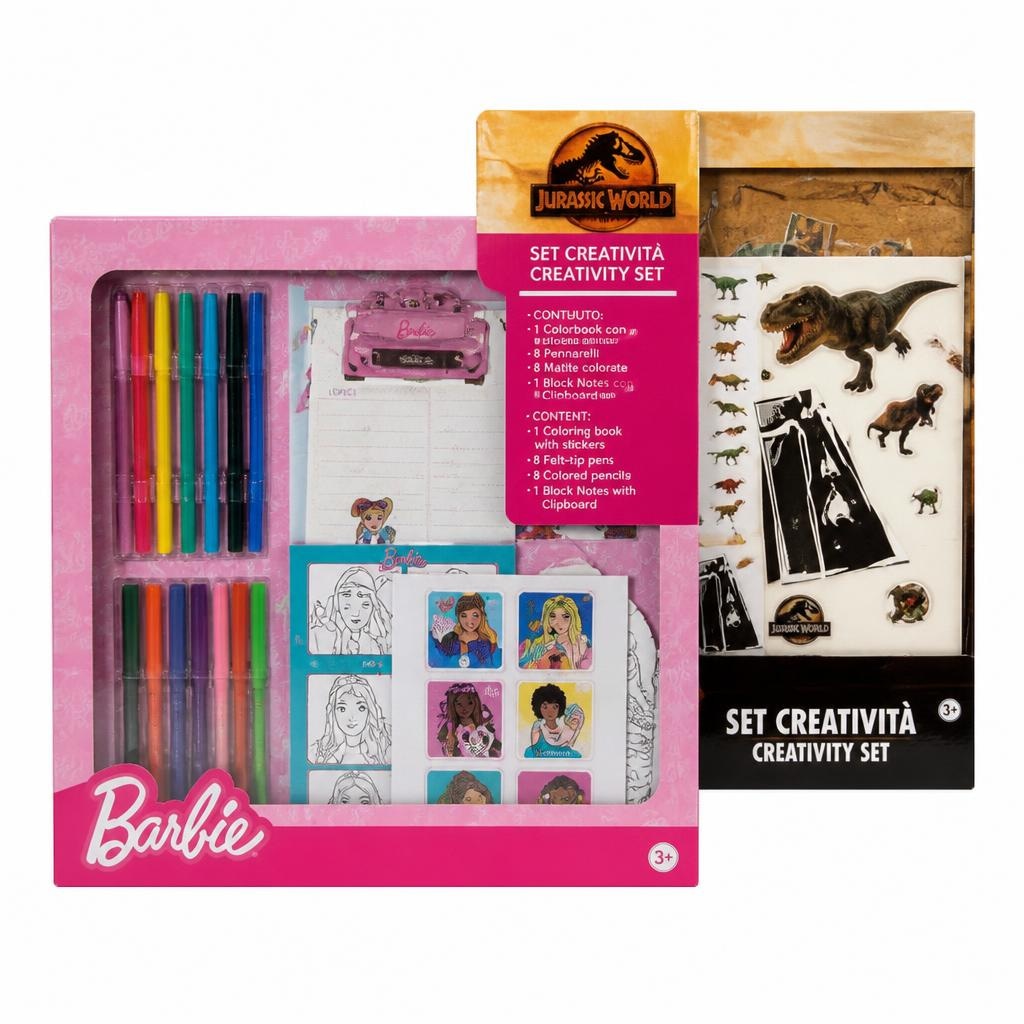 Ustvarjalni komplet Jurassic World/Barbie Jurassic World / Barbie Akcija v trgovini Eurospin