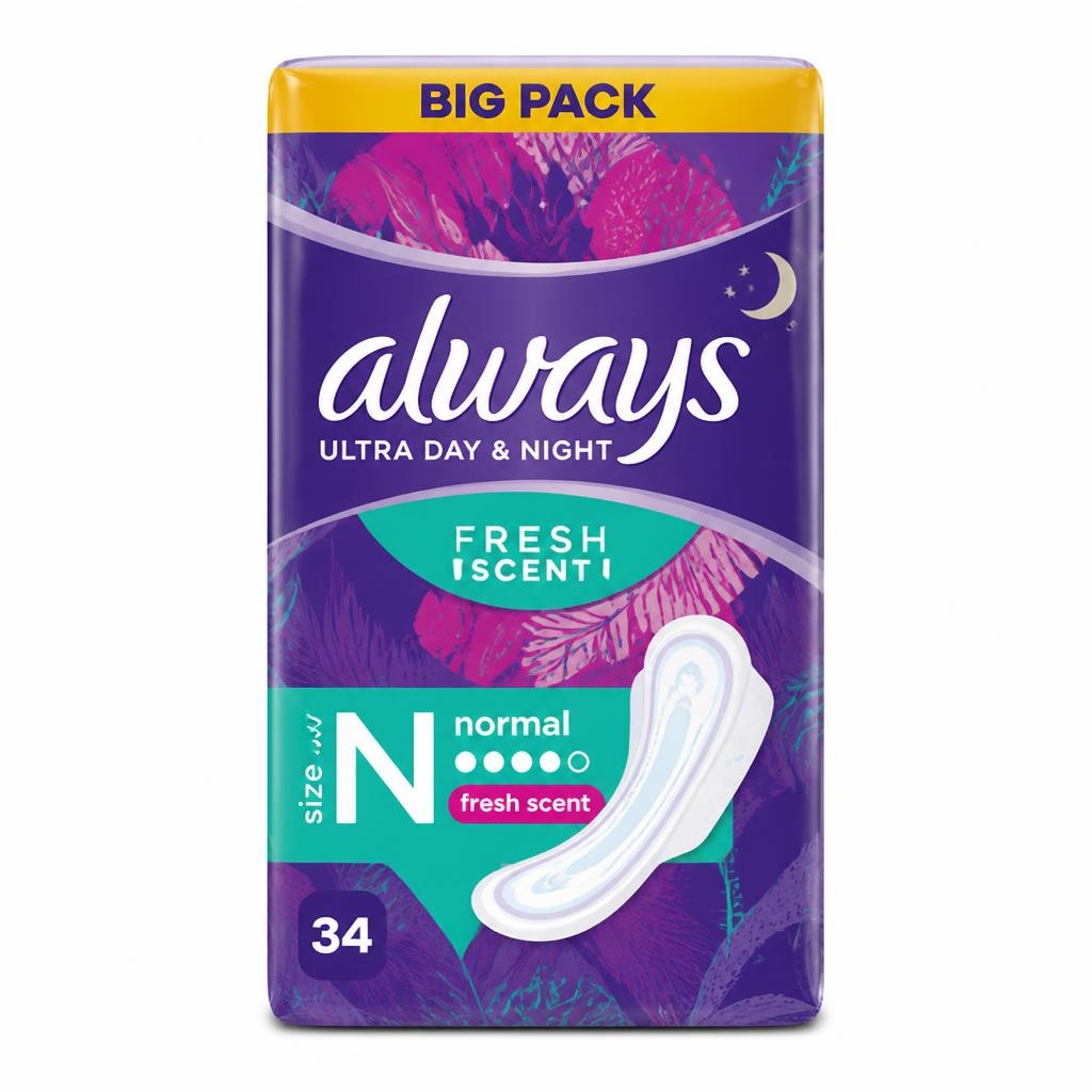Always Big Pack odišavljeni ščitniki perila 74 kosov Akcija v trgovini Mueller