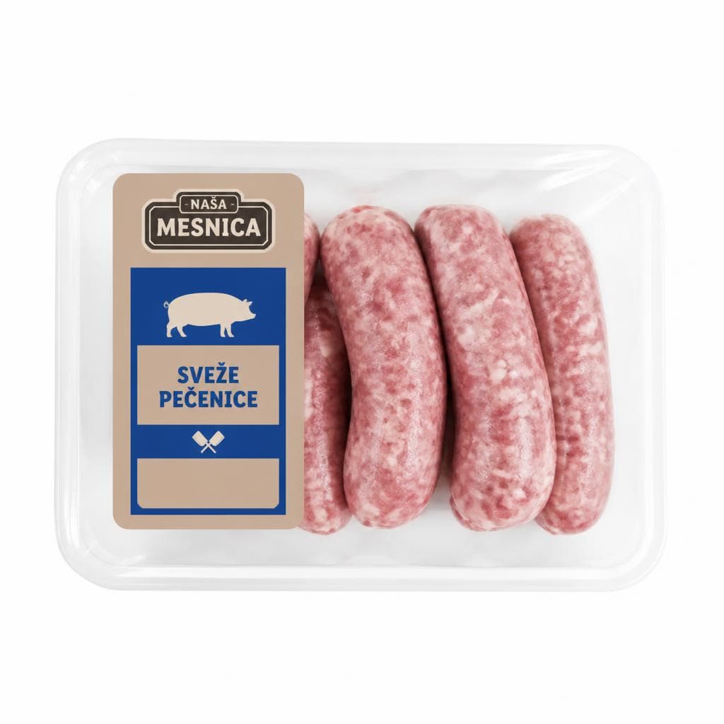 Naša Mesnica sveže pečenice 640 g Akcija v trgovini Lidl