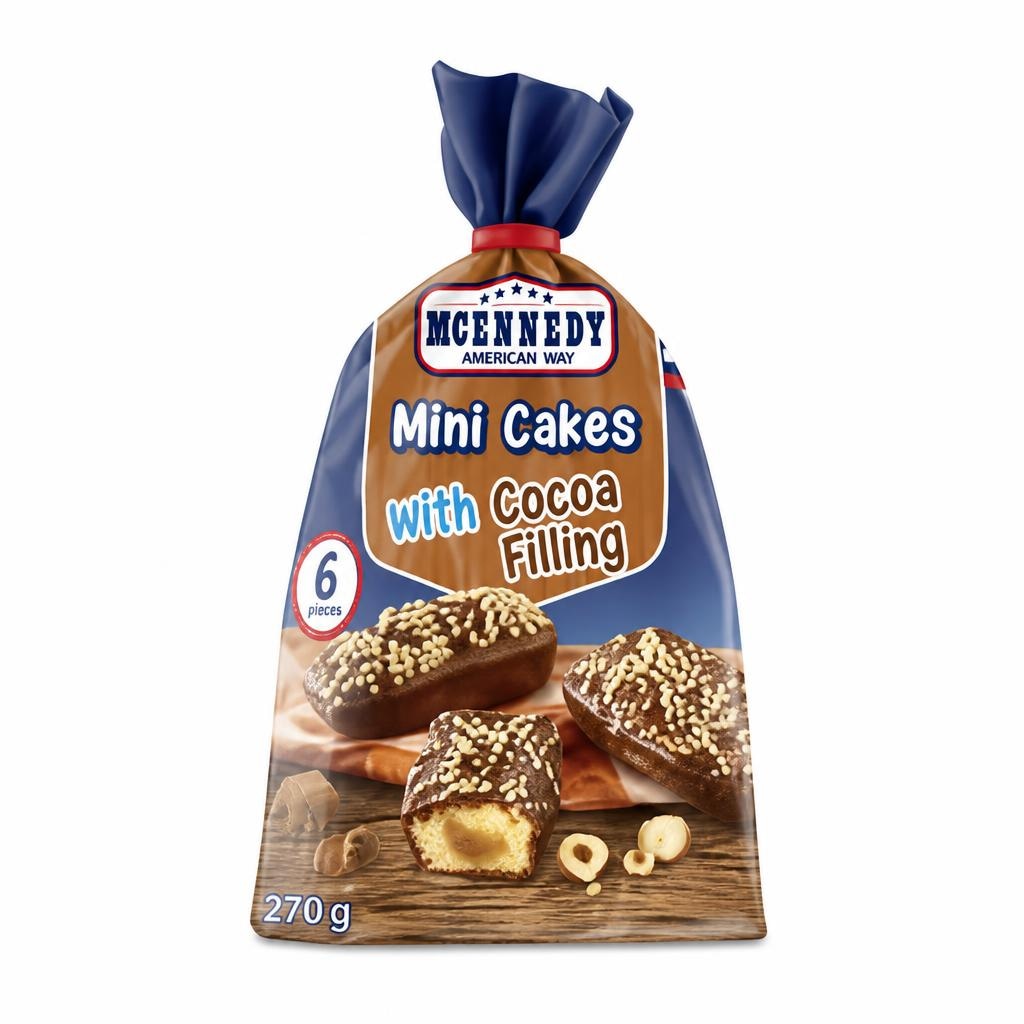 MCENNEDY Polnjeno biskvitno pecivo 6 x 45 g - Akcija v trgovini Lidl