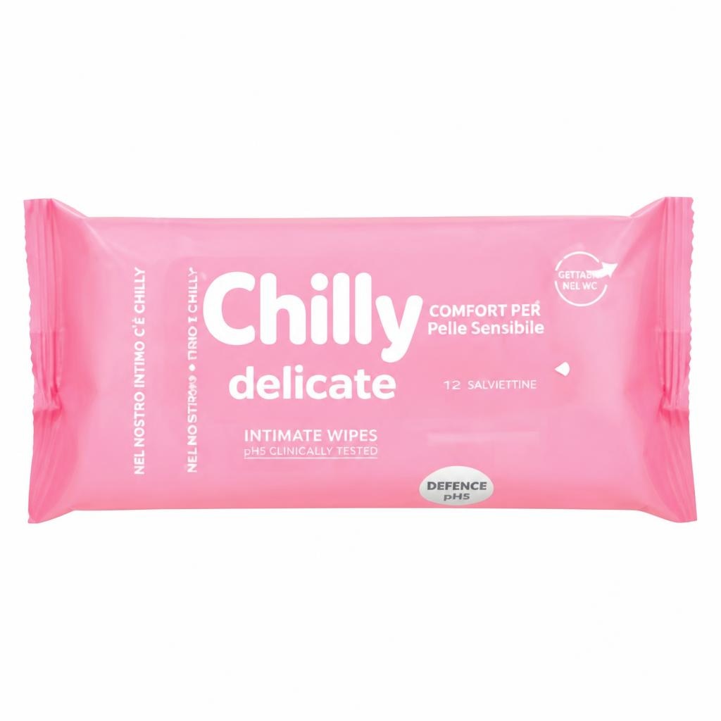 Intimni robčki Chilly 12/1 Akcija v trgovini Spar