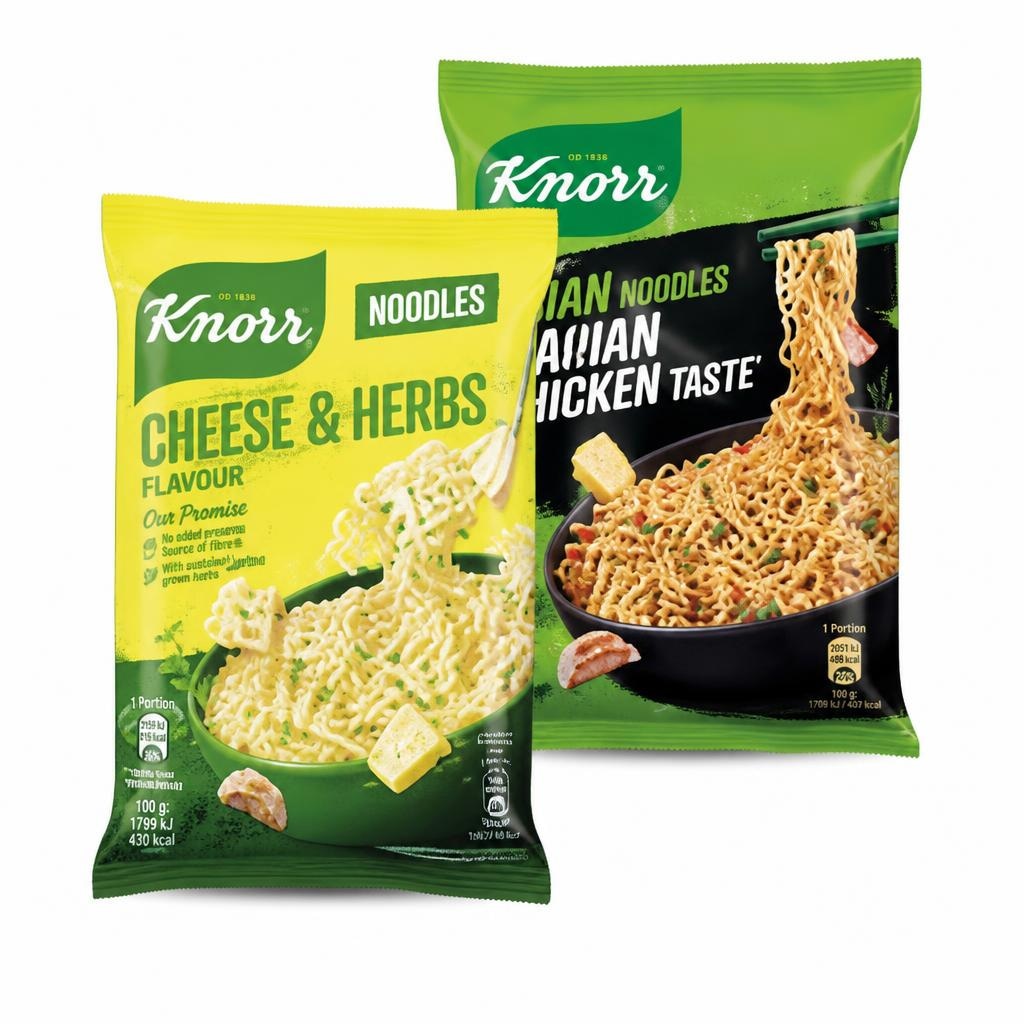 Izbrane instant testenine Knorr Akcija v trgovini Mercator