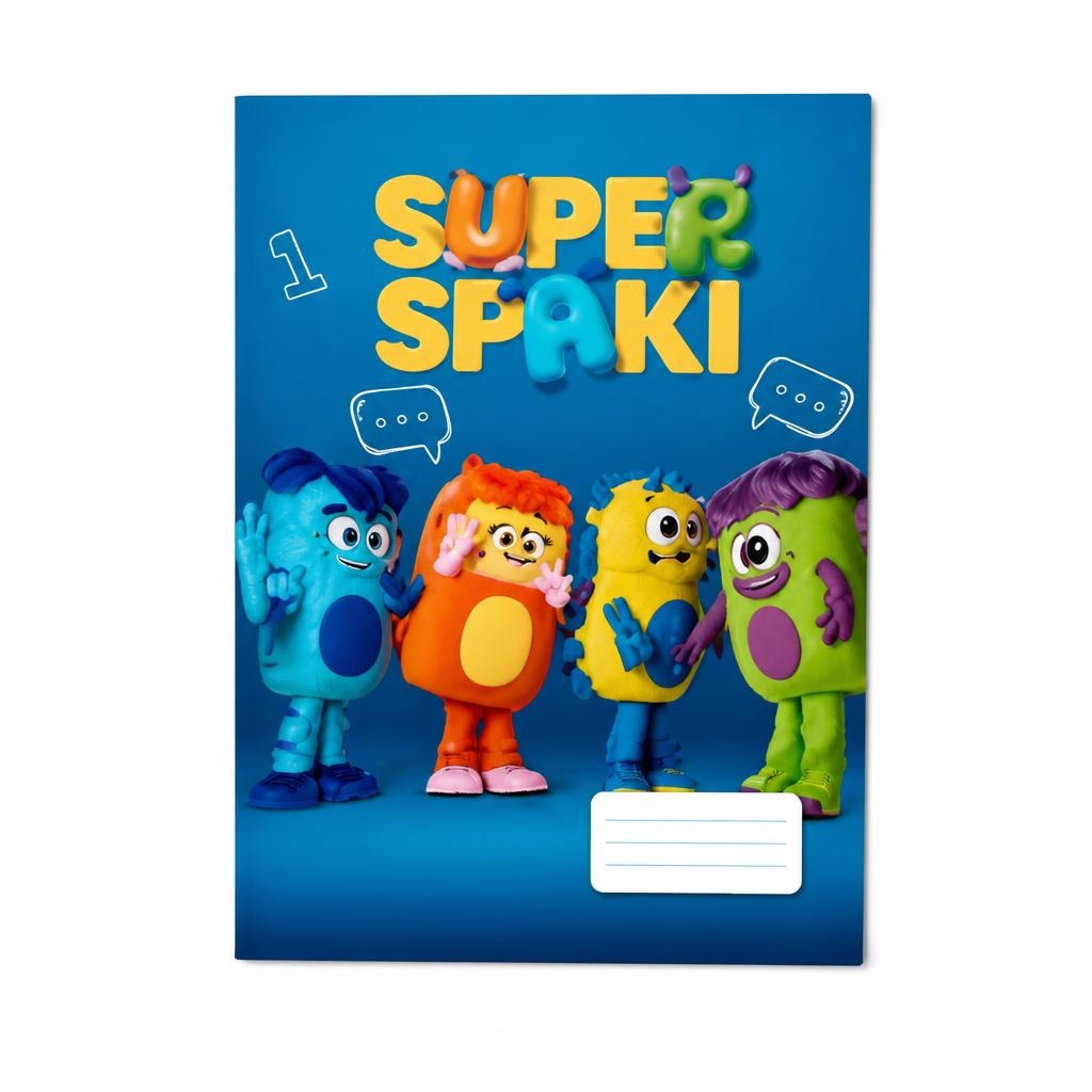 Beležka A6 Super Spaki - Akcija v trgovini Eurospin