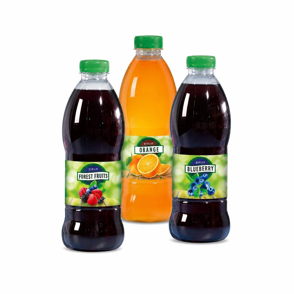Sirup, Pomaranča/Gozdni Sadeži/Borovnica 1 l - Akcija v trgovini Eurospin