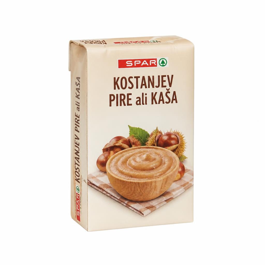 Spar kostanjev pire ali kaša 250 g Akcija v trgovini Spar
