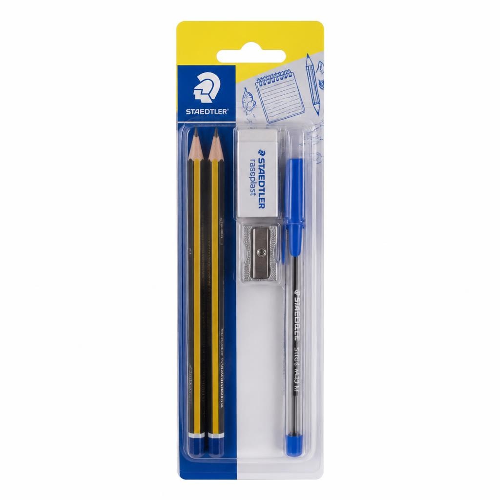 Študentski komplet Staedtler 6-delni Akcija v trgovini Tedi