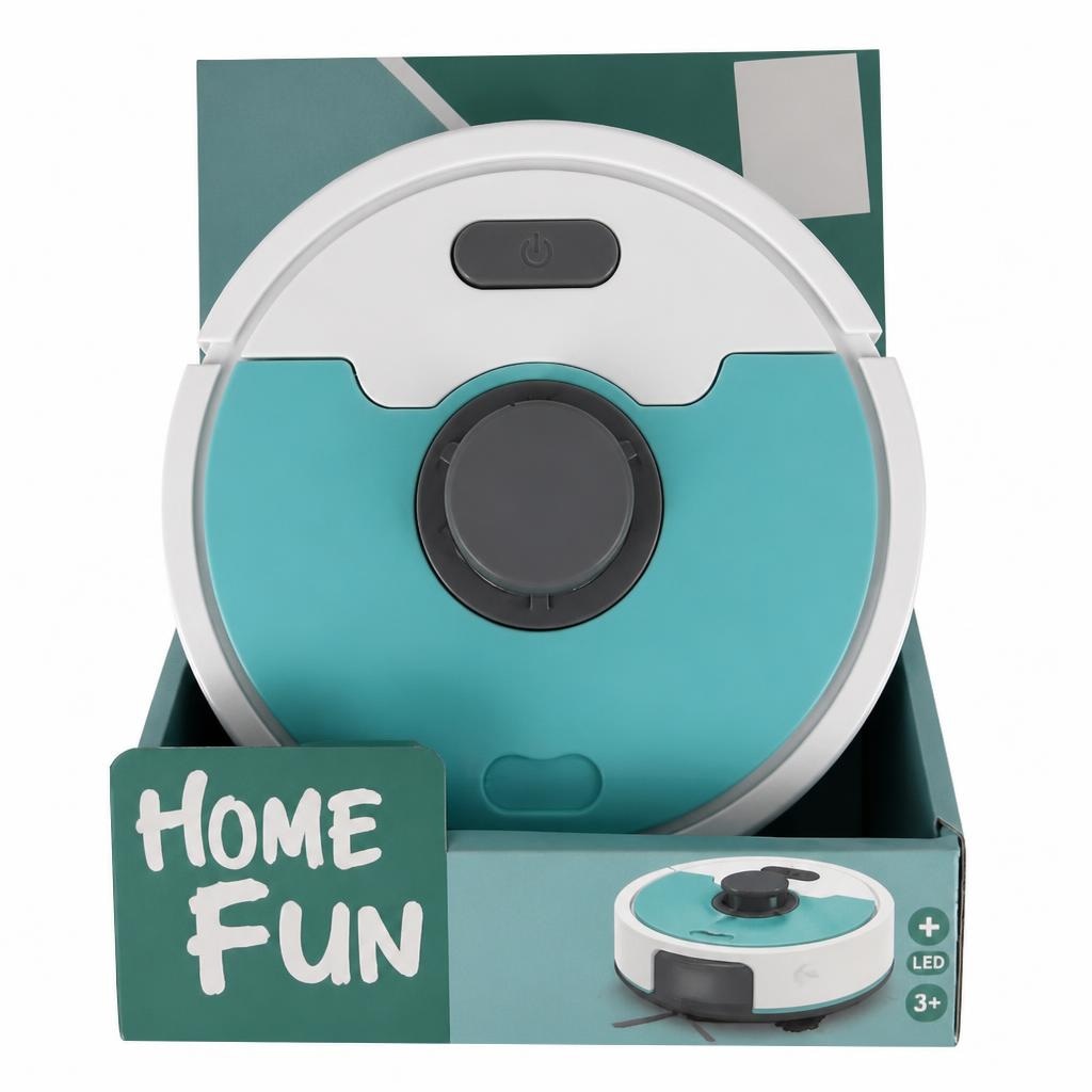 Robotski sesalnik Home Fun 21 cm Akcija v trgovini Tedi