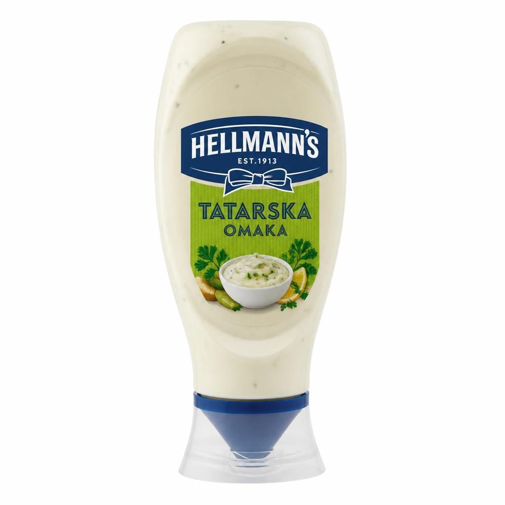Tatarska omaka Hellmann's 250 ml Akcija v trgovini E.Leclerc