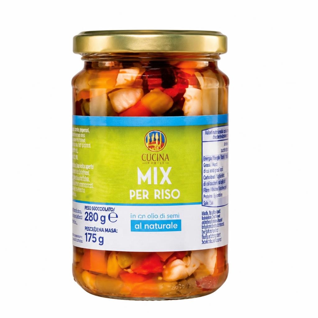 Cucina Zelenjavna mešanica za riž 280 g Akcija v trgovini Hofer