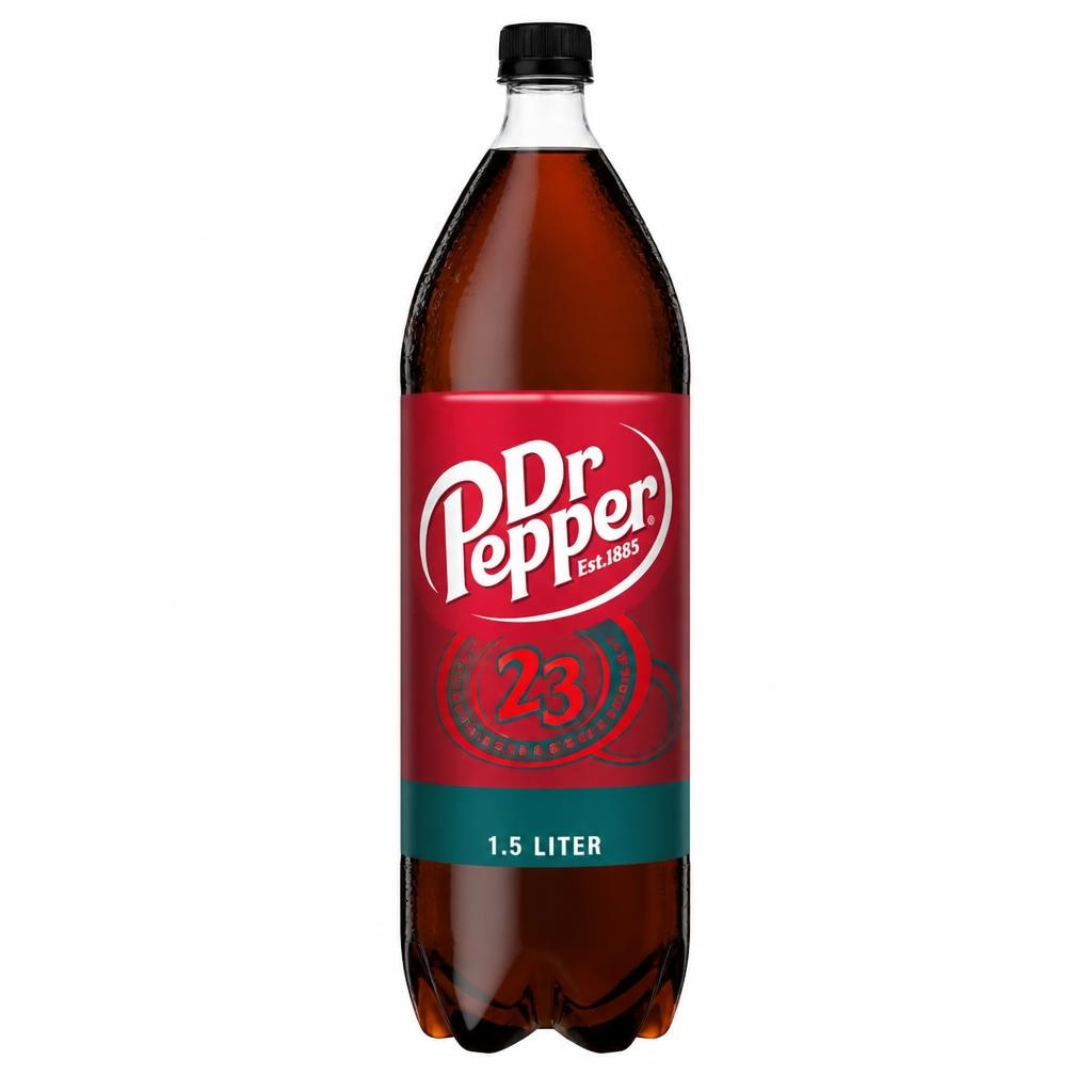 Gazirana pijača Dr. Pepper 1,5 l Akcija v trgovini E.Leclerc