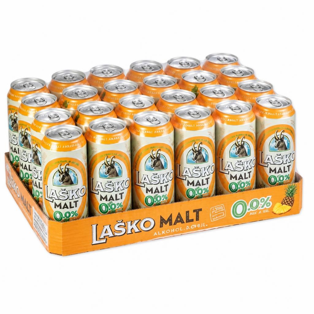 Malt ananas 0,5 l Laško Akcija v trgovini Lidl