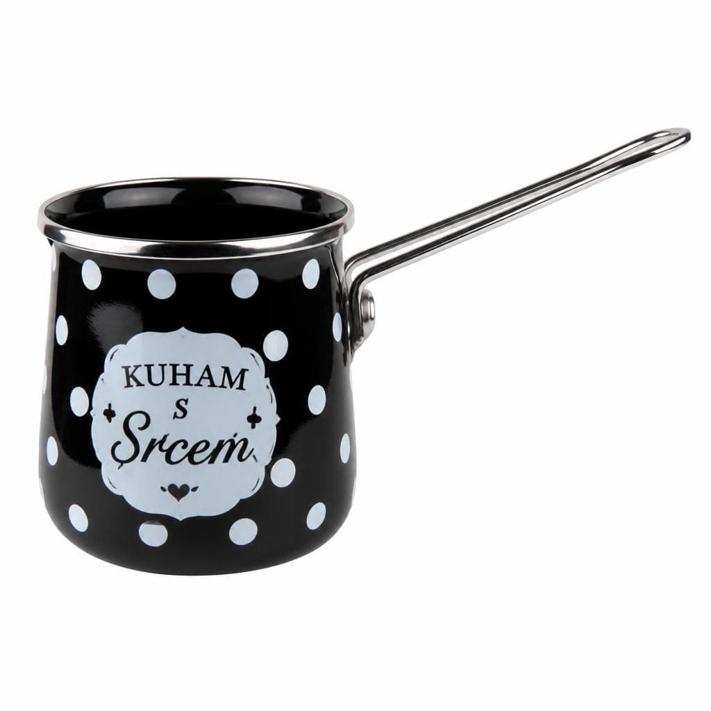 Džezva Kuham s Srcem 0,65 l ali 1 l Akcija v trgovini Tuš