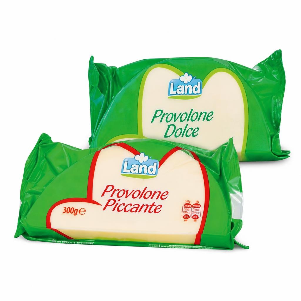 Sir Provolone, pikanten/navaden 300 g Land Akcija v trgovini Eurospin