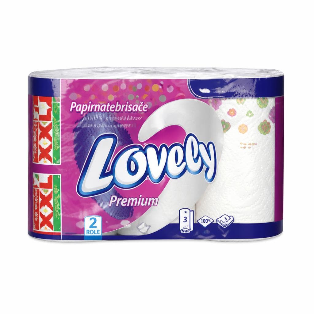 Kuhinjske brisače Lovely 3/1 Akcija v trgovini Spar