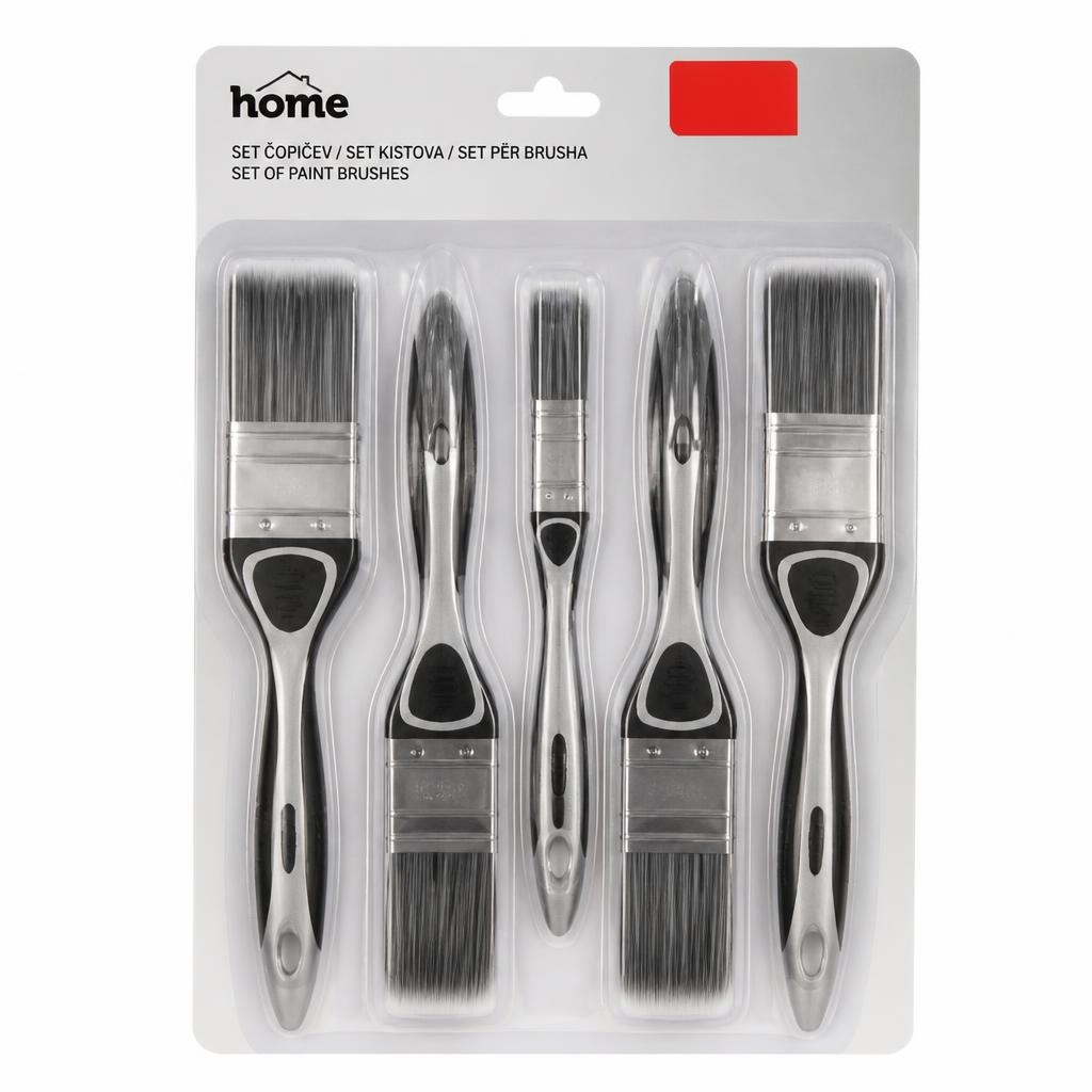 Set čopičev 5 kos HOME Akcija v trgovini Mercator