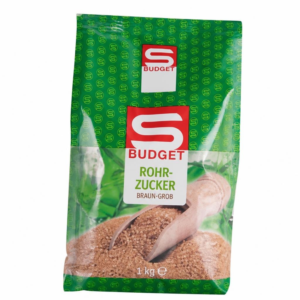 S Budget rjavi sladkor 1 kg Akcija v trgovini Spar