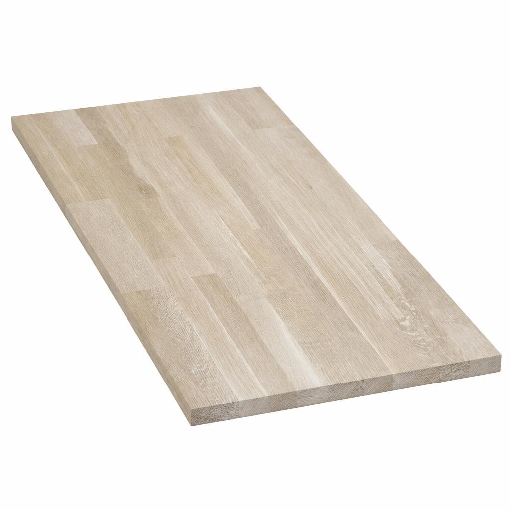 Masivna lepljena plošča d 1.200 x deb. 26 mm, hrast Akcija v trgovini Bauhaus