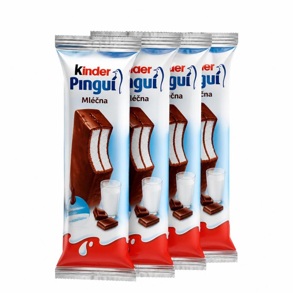 Kinder Pingui mlečna rezina 4 x 30 g Akcija v trgovini Mercator