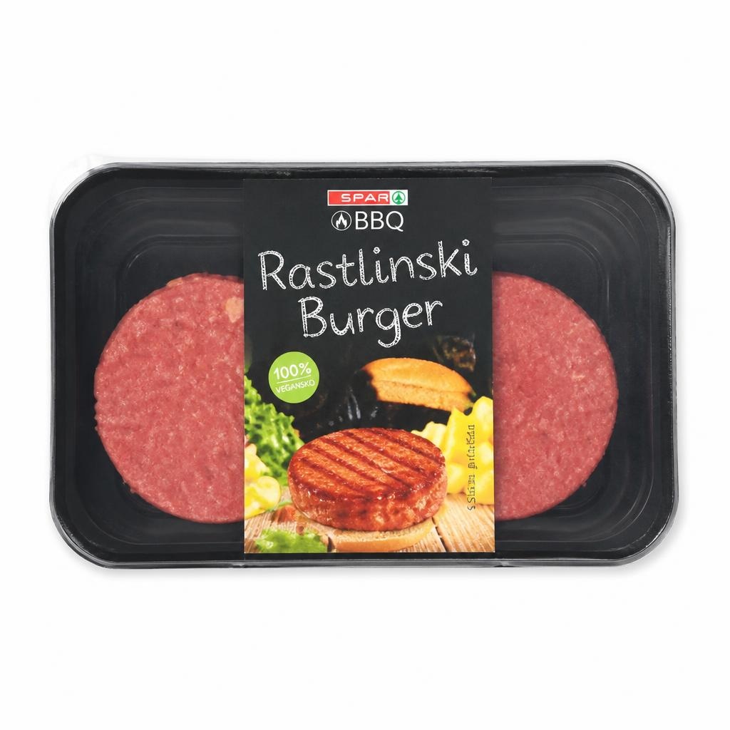 SPAR BBQ Rastlinski burger 2 x 130 g - Akcija v trgovini Spar