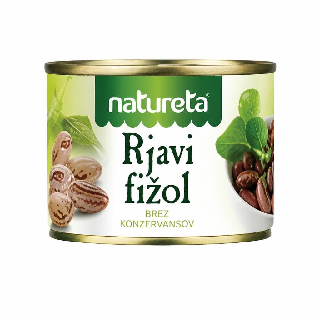 Natureta rjavi fižol Eta 190 g Akcija v trgovini Tuš