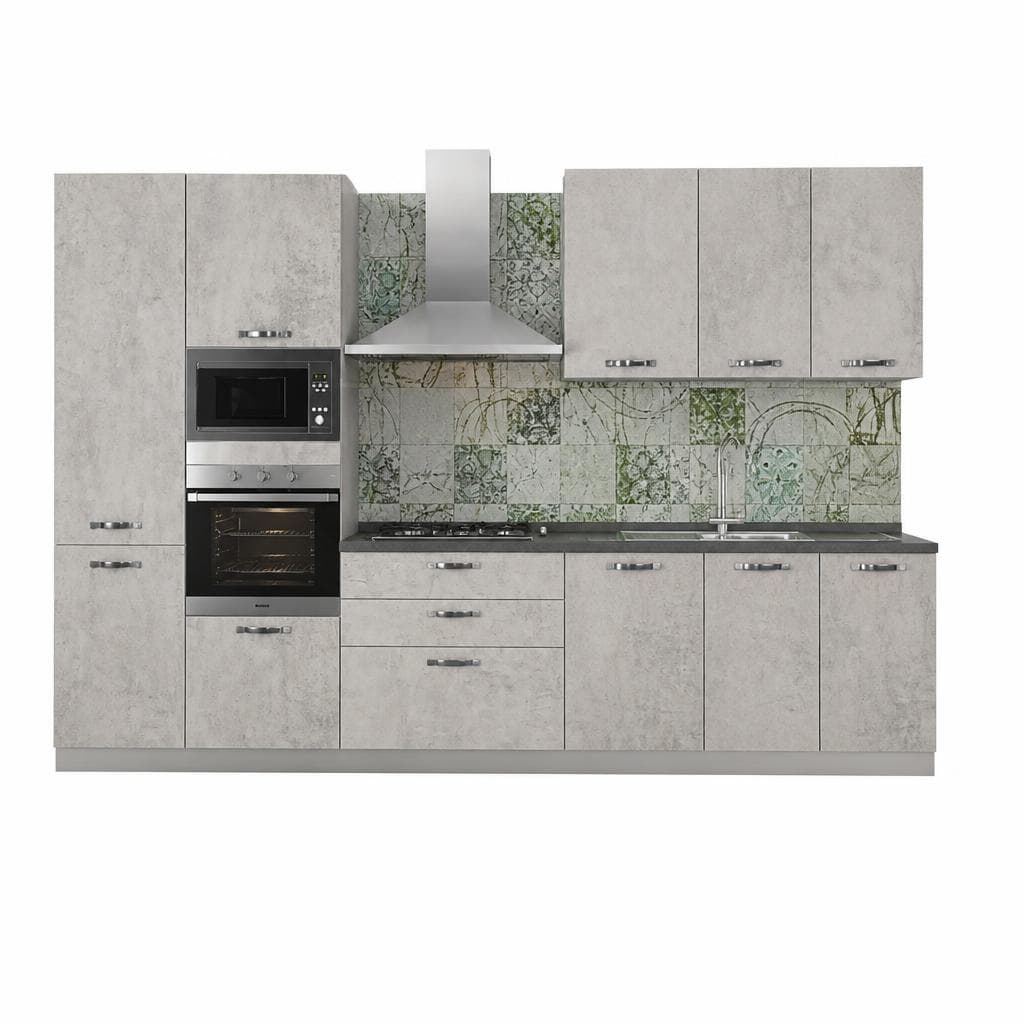 Kuhinjski blok z aparati 360 X 240 X 60 cm italstyle Akcija v trgovini Lesnina