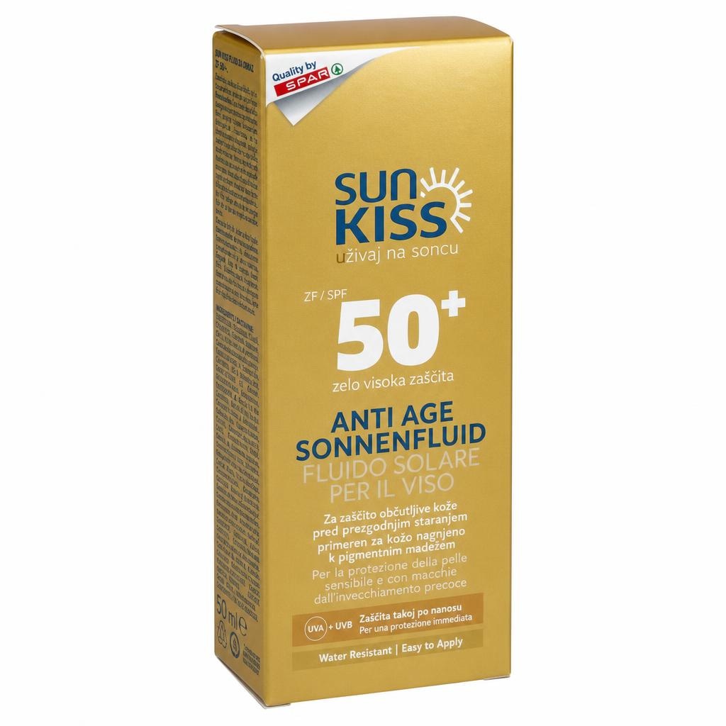 Sun Kiss Fluid za obraz 50 ml - Akcija v trgovini Spar