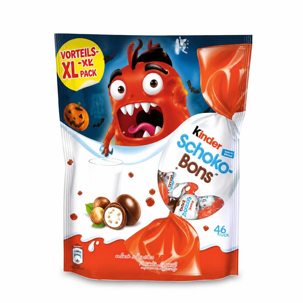 Kinder Schokobons čokoladni bonboni 500 g Akcija v trgovini Spar