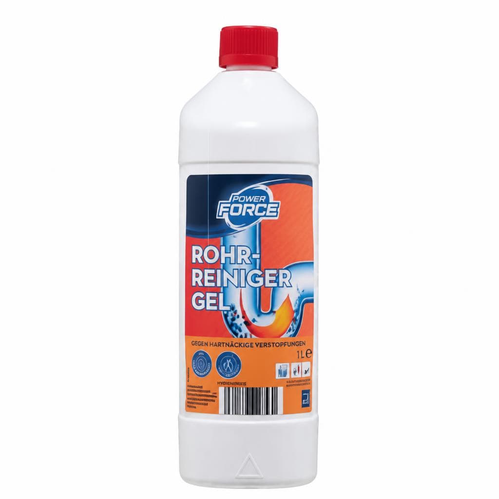 Power Force gel za odmaševanje odtokov 1 l Akcija v trgovini Hofer