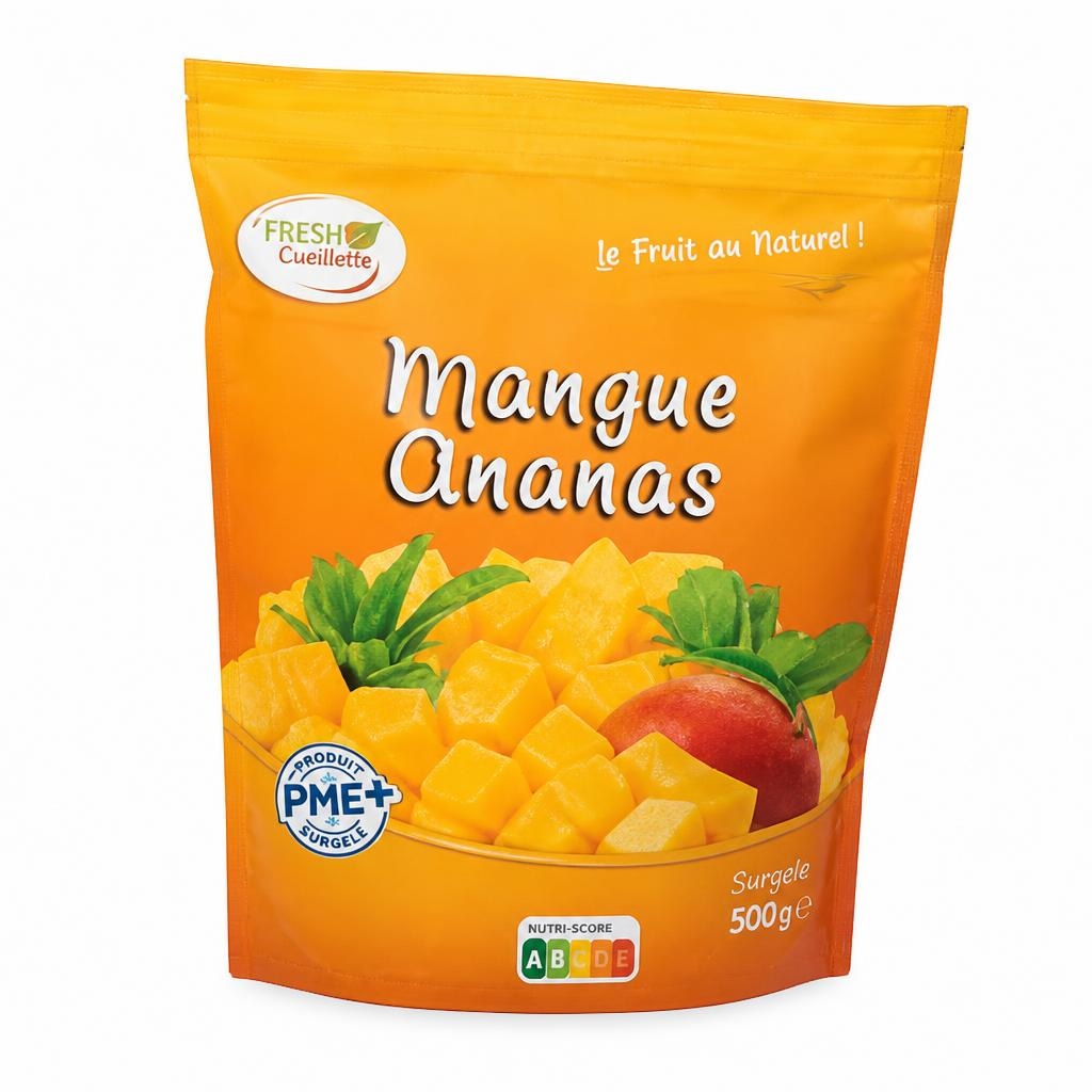 Zamrznjeno sadje Fresh Cueillette 500 g Akcija v trgovini E.Leclerc