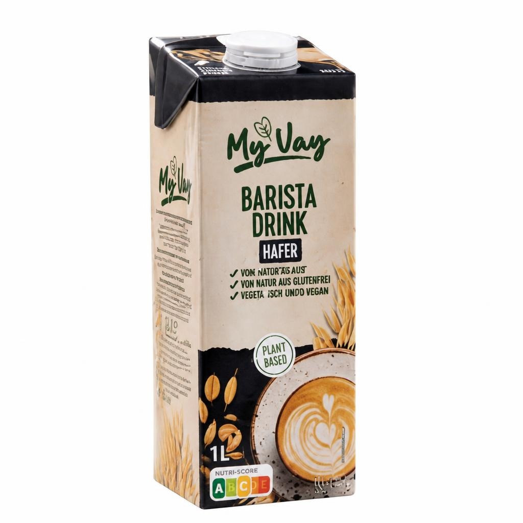 My Vay Ovseni napitek Barista 1 L - Akcija v trgovini Hofer