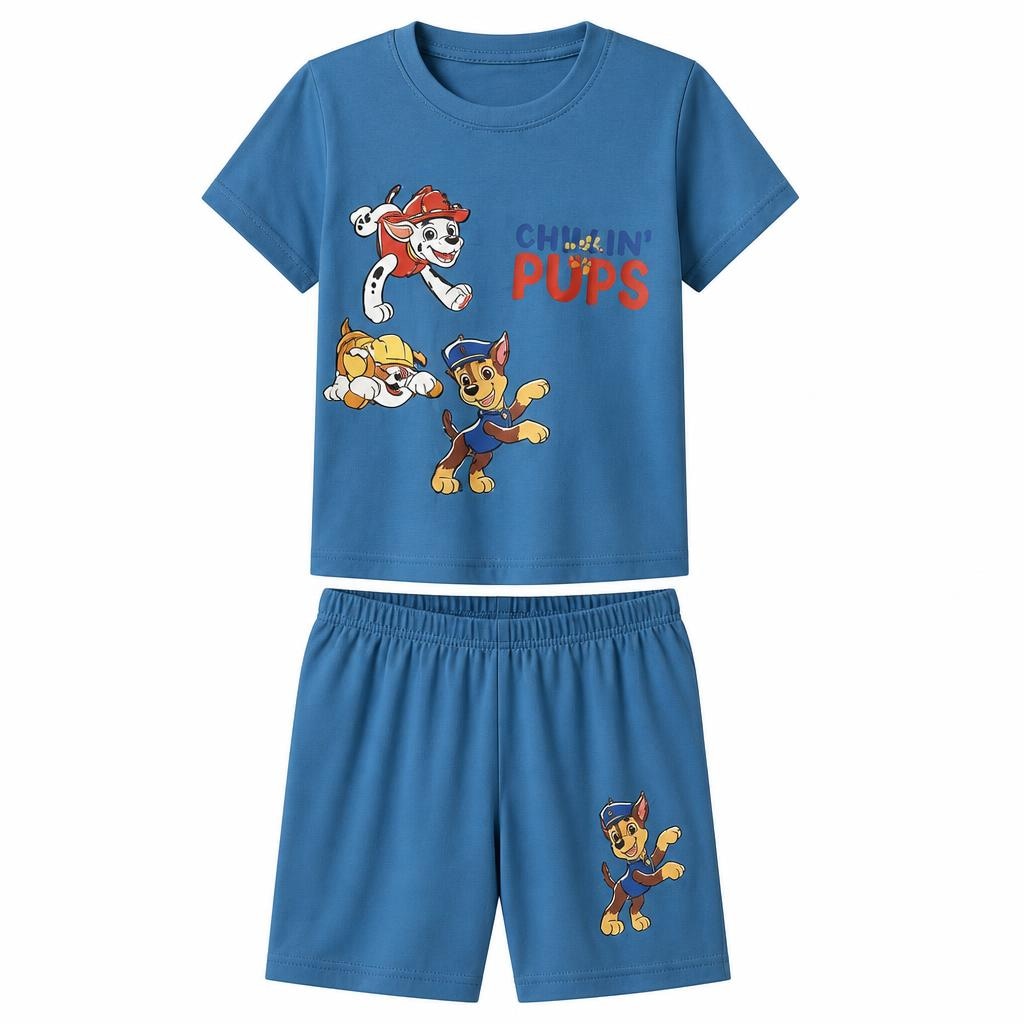 Paw Patrol komplet majica in kratke hlače 2 kosa - Akcija v trgovini Lidl