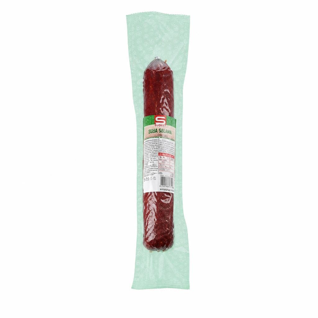 S-Budget suha salama 500 g Akcija v trgovini Spar