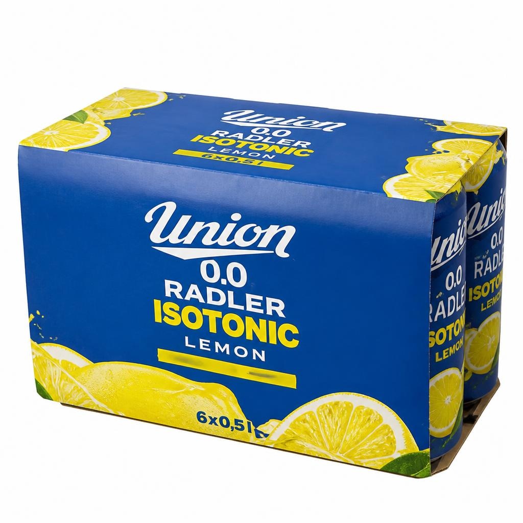 Radler Isotonic Ploč.; 0,5 L 6/1 Union - Akcija v trgovini Jager