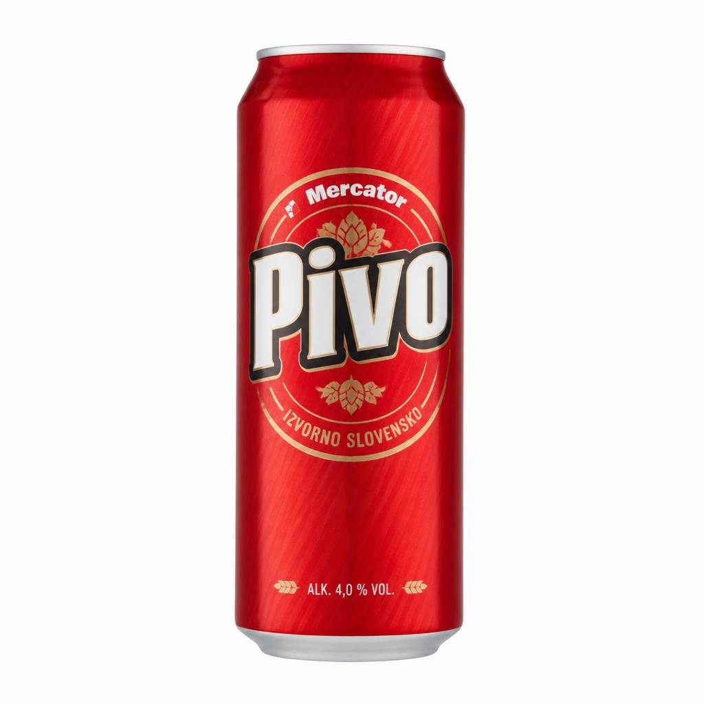 Pivo Mercator 0,5 l Akcija v trgovini Mercator