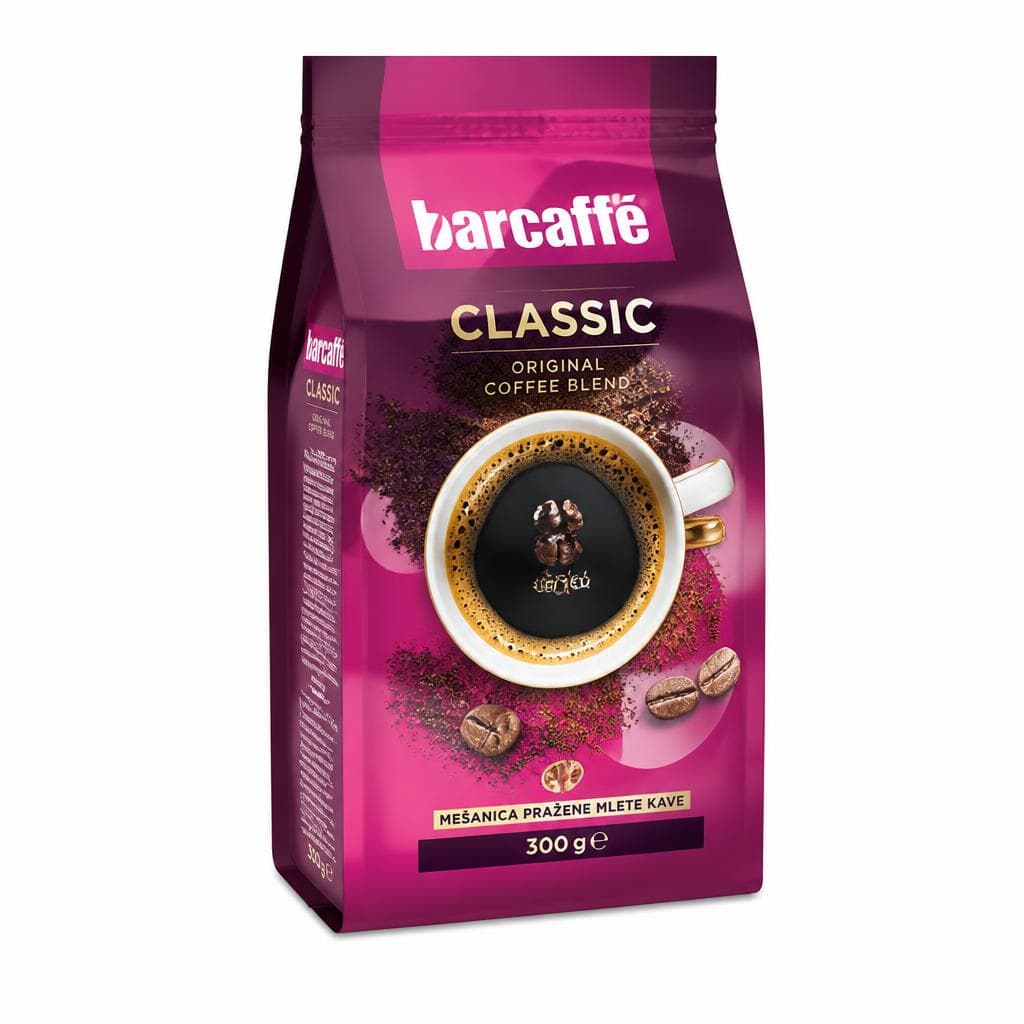 Barcaffé Classic kava 300 g Akcija v trgovini Spar
