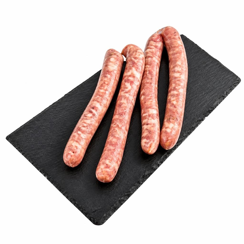 Klobasa za žar Akcija v trgovini Mercator