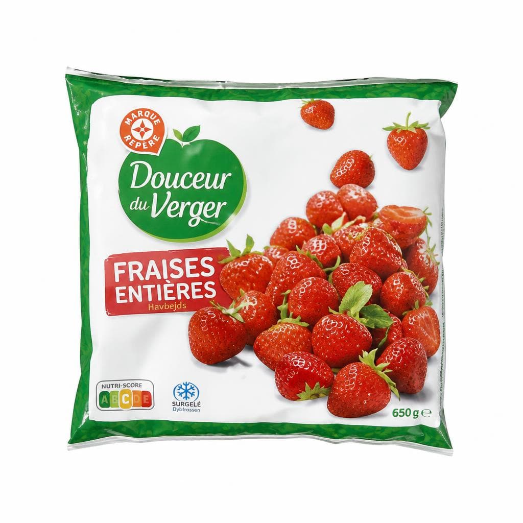 Jagode Douceur du Verger 650 g Akcija v trgovini E.Leclerc