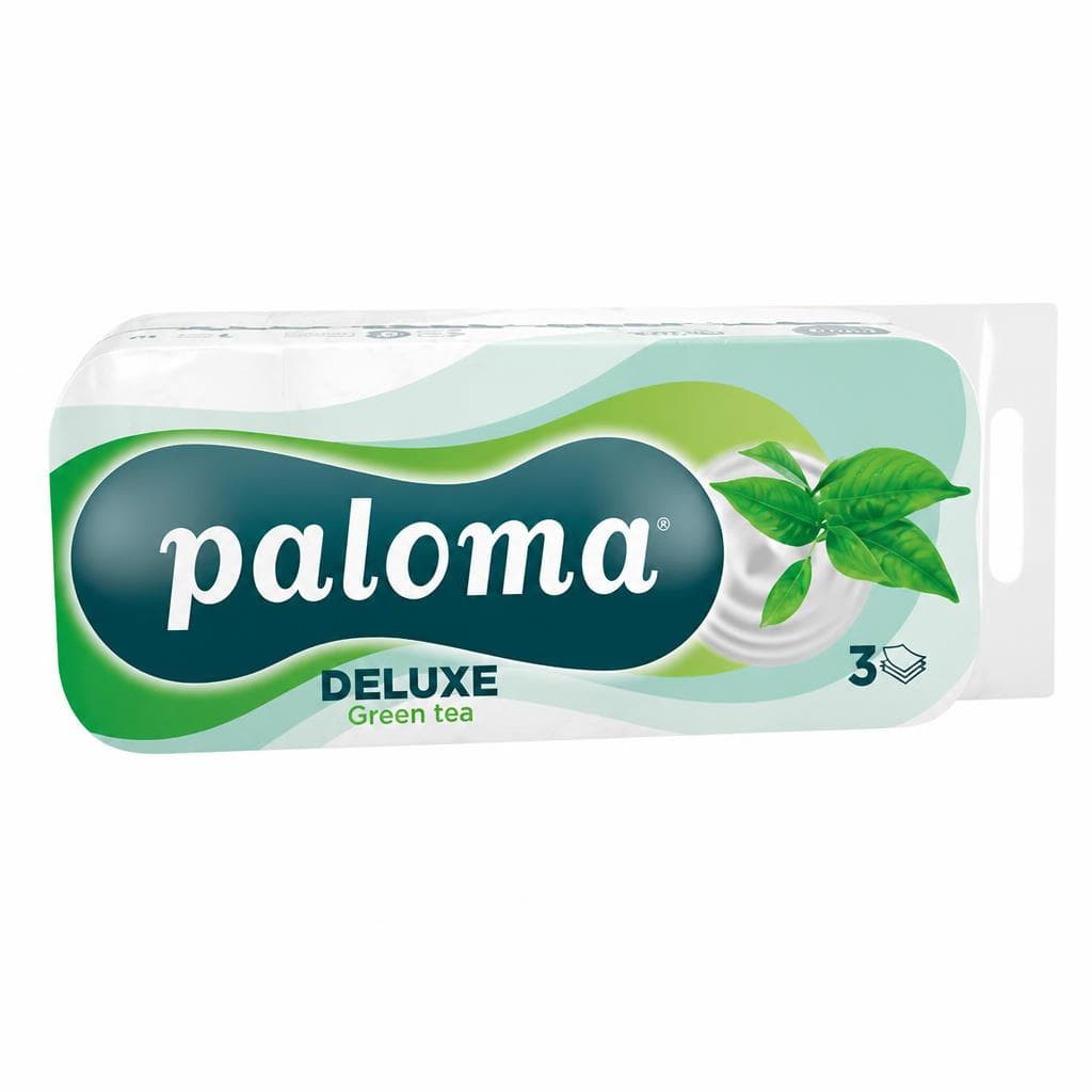 Toaletni papir Paloma Deluxe 10/1 Akcija v trgovini Mercator