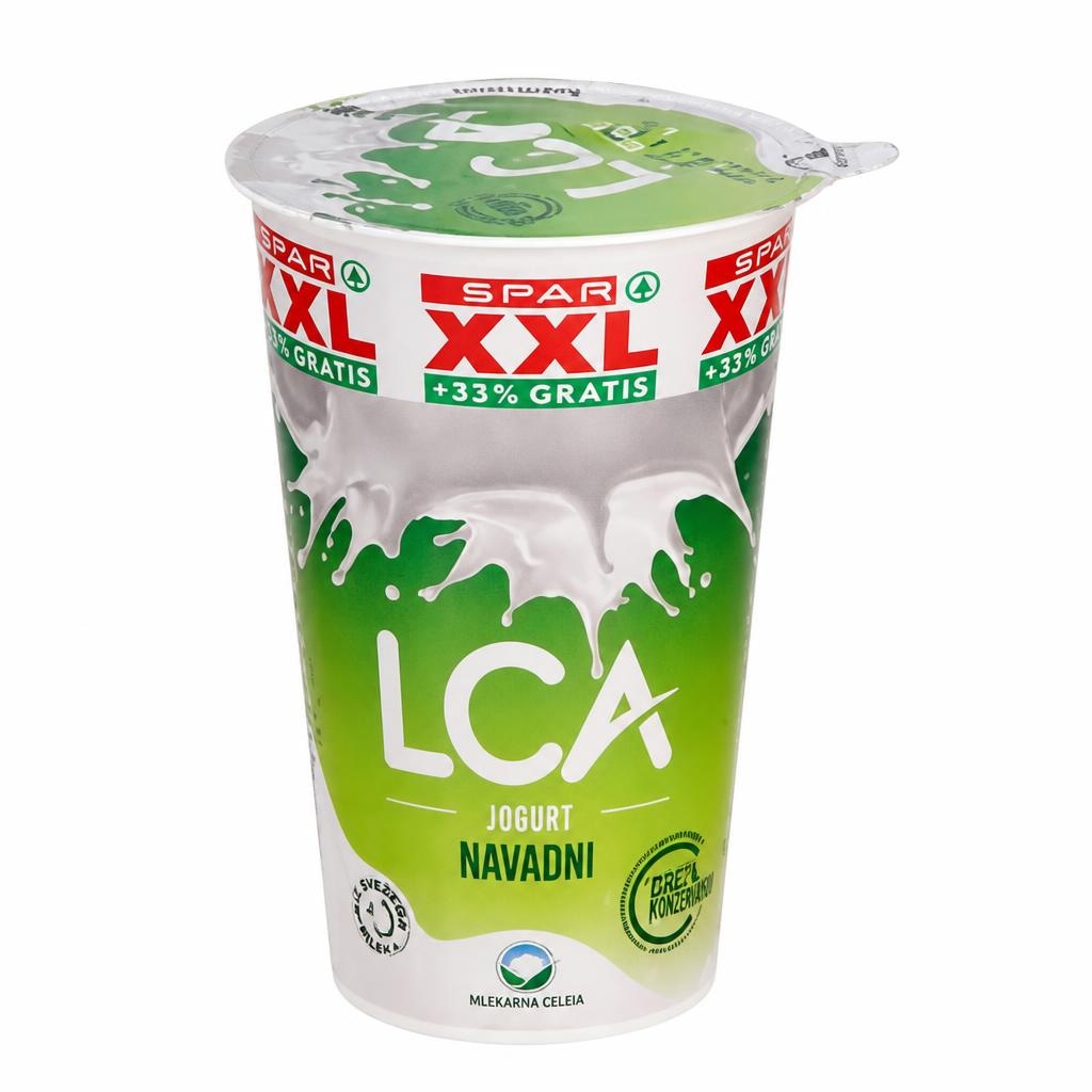 Navadni jogurt LCA 240 g Akcija v trgovini Spar