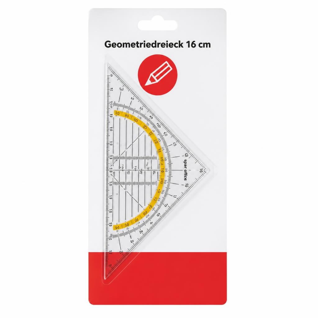 Spar Office geotrikotnik 16 cm Akcija v trgovini Spar
