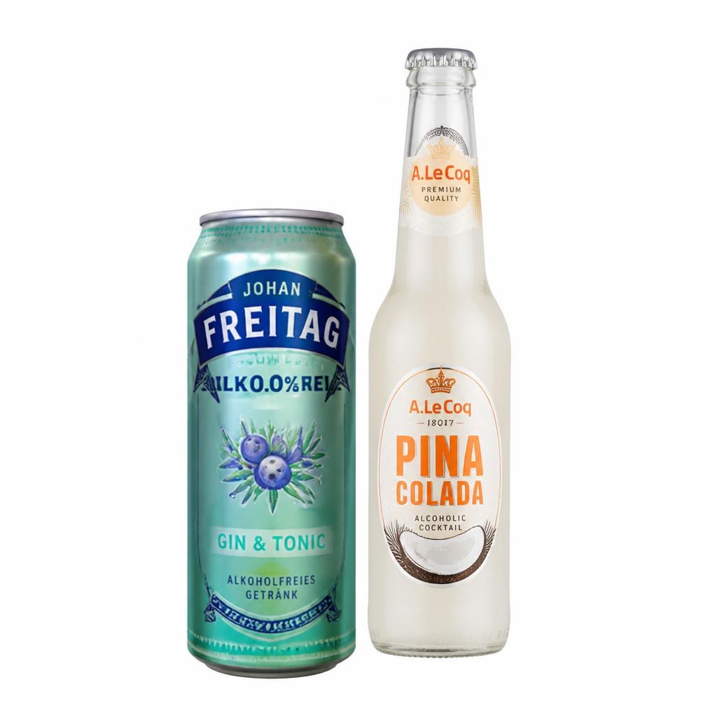 A.Le Coq in Johan Freitag pijače A.Le Coq, Johan Freitag Akcija v trgovini Tuš