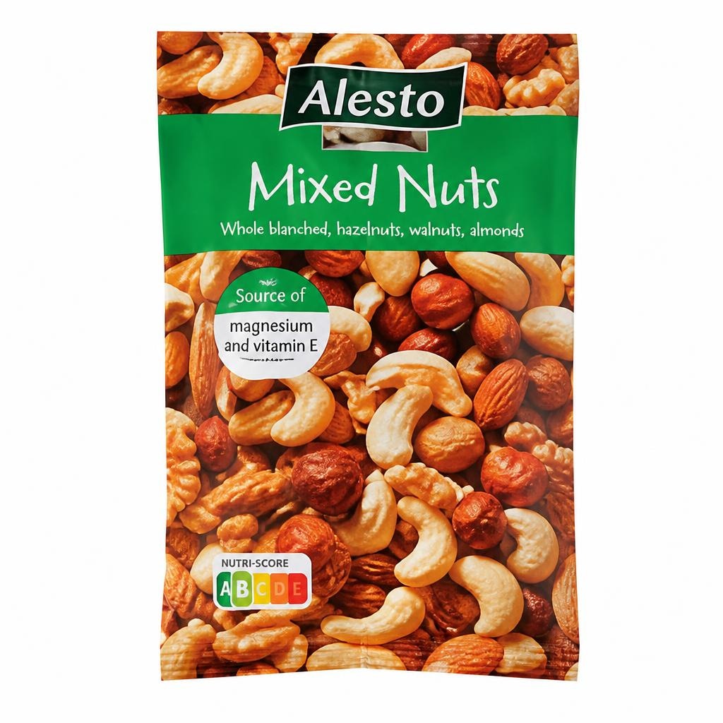 Alesto mešanica oreščkov 200 g Akcija v trgovini Lidl