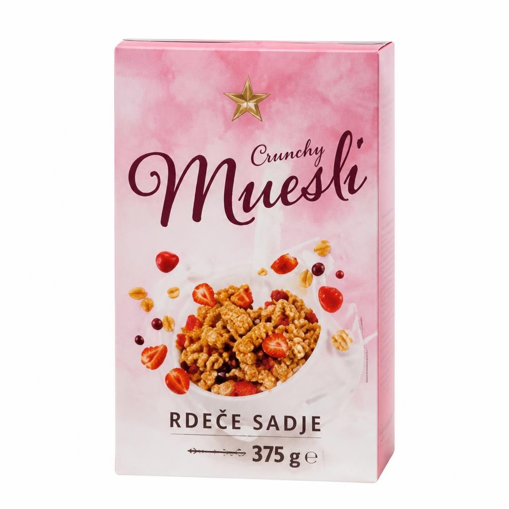 Kosmiči Crunchy 375 g Akcija v trgovini Tuš