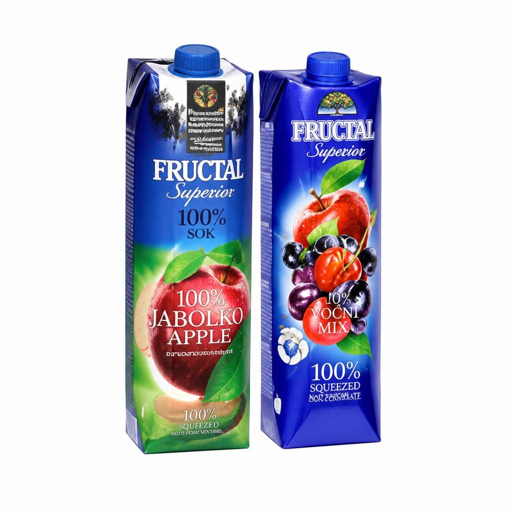 100 % sok Superior 1 l Fructal Akcija v trgovini Spar