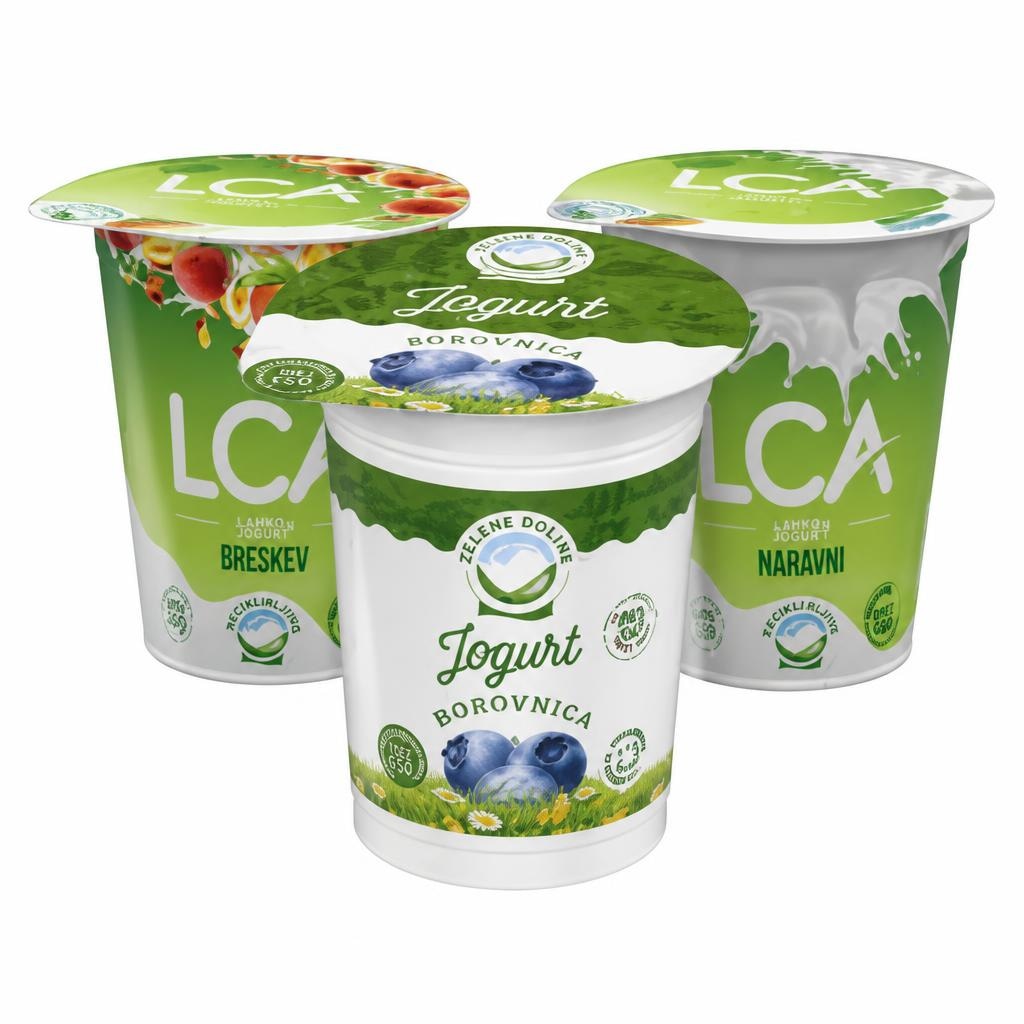 Jogurti v lončkih Zelene Doline IK od 150 do 180 g Akcija v trgovini Tuš